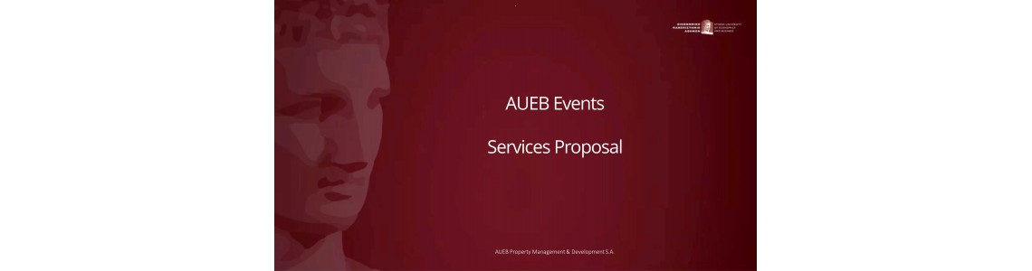 AUEB Events Services Proposal