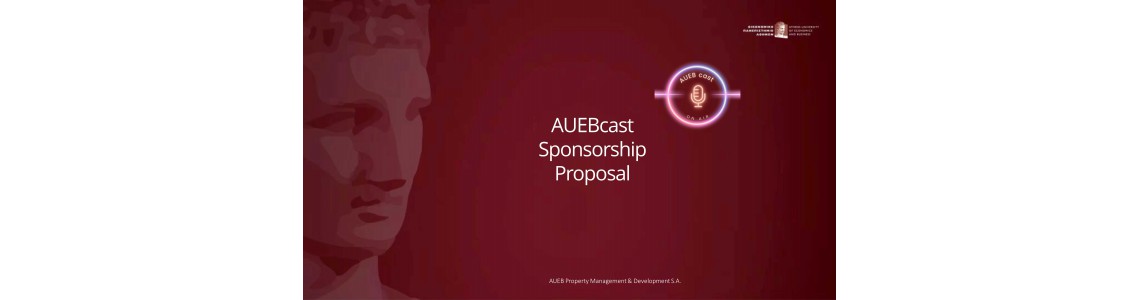 AUEBcast  Sponsorship Proposal