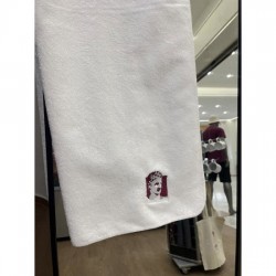 Πετσέτα παραλίας λευκή