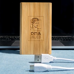 Powerbank 4000mAh bamboo