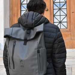 Σακίδιο πλάτης rolltop ΟΠΑ - Γκρί